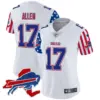 Womens Buffalo Bills American Style Vapor Limited Jersey Josh Allen Jersey White
