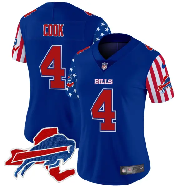 Womens Buffalo Bills American Style Vapor Limited Jersey James Cook Jersey Royal