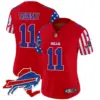 Womens Buffalo Bills American Style Vapor Limited Jersey Mitchell Trubisky Jersey Red