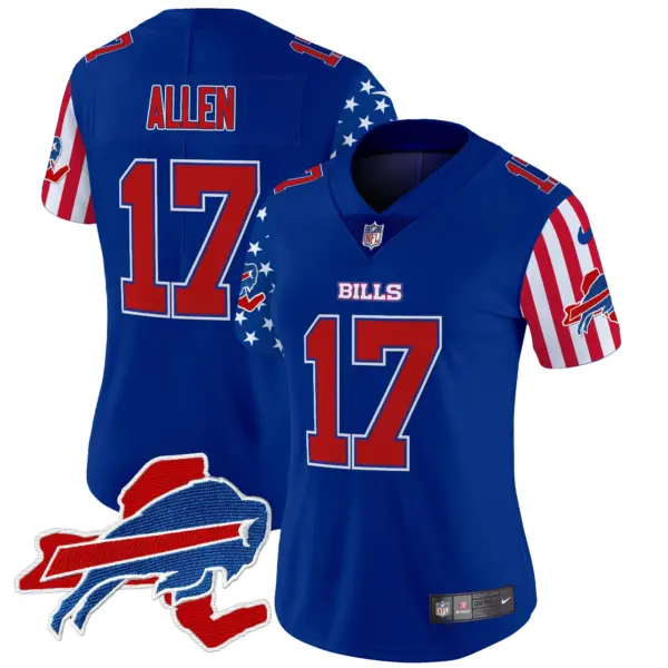 Womens Buffalo Bills American Style Vapor Limited Jersey Josh Allen Jersey Royal