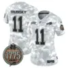 Womens Buffalo Bills 2024 Salute To Service Establishment Year Patch Vapor Limited Jersey Mitchell Trubisky Jersey Army