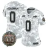 Womens Buffalo Bills 2024 Salute To Service Establishment Year Patch Vapor Limited Jersey Keon Coleman Jersey Marines