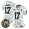 Womens Buffalo Bills 2024 Salute To Service Establishment Year Patch Vapor Limited Jersey Josh Allen Jersey Army