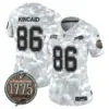 Womens Buffalo Bills 2024 Salute To Service Establishment Year Patch Vapor Limited Jersey Dalton Kincaid Jersey Marines