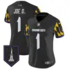 Womens Baltimore Ravens City Edition Patch Vapor Limited Jersey Joe D Jersey Black