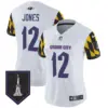 Womens Baltimore Ravens City Edition Patch Vapor Limited Jersey Jacoby Jones Jersey White