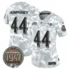 Womens Baltimore Ravens 2024 Salute To Service Establishment Year Patch Vapor Limited Jersey Marlon Humphrey Jersey Air Force