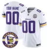 Minnesota Vikings King Of The North Patch Vapor Limited Custom Jersey Est 1961 Patch White