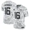 Trevor Lawrence Jacksonville Jaguars 2024 Salute To Service Vapor Limited Jersey Arctic Camo All Stitched