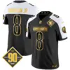 Mens Washington Commanders 90Th Anniversary Patch Gold Vapor Limited Jersey Robinson Jr Jersey Alternate