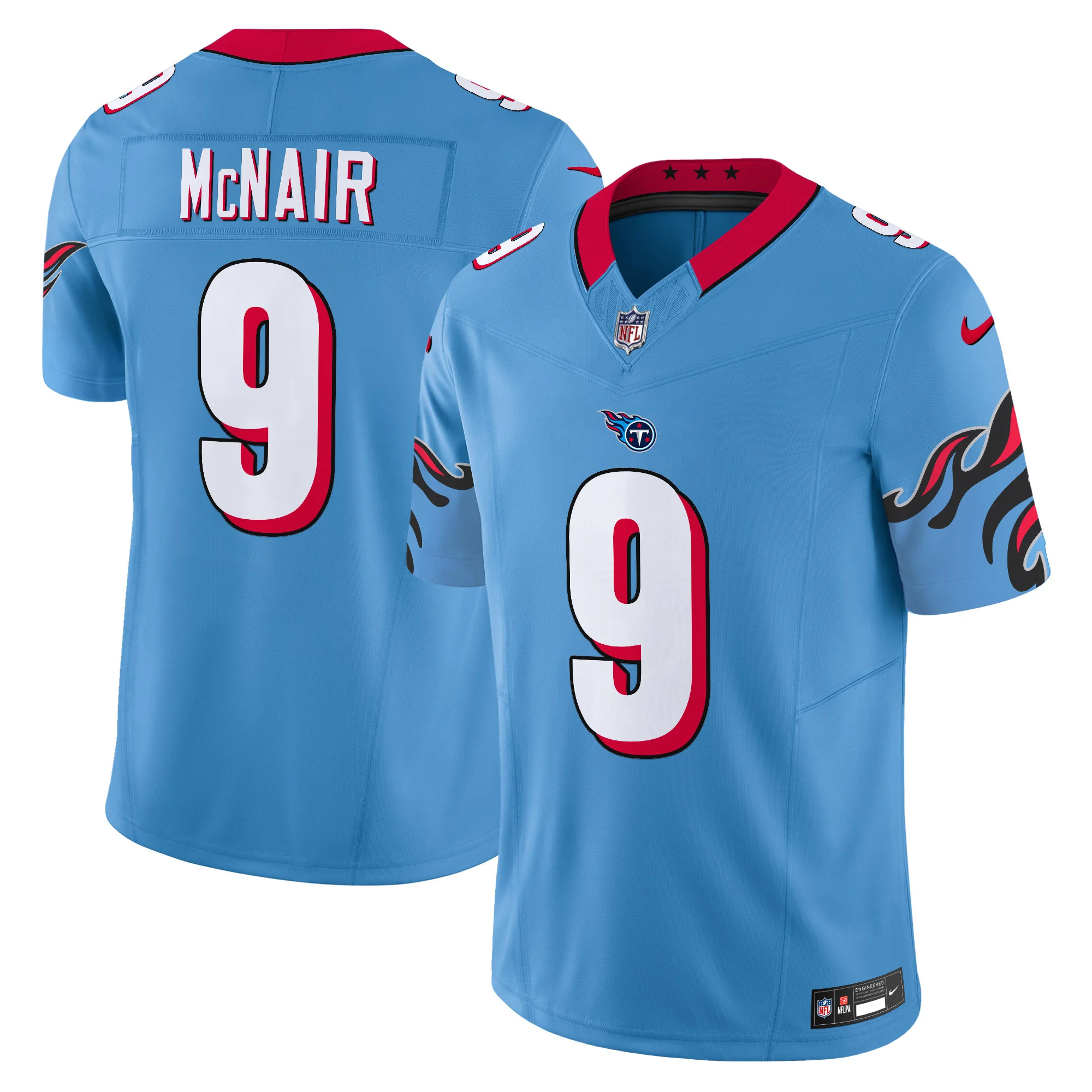 Mens Tennessee Titans Special Vapor Limited Jersey Steve Mcnair Jersey Light Blue