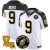 Saints EST. 1967 Patch Vapor Jersey – All Stitched – Inverted – Drew Brees Jersey