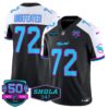 Dolphins “Miami Vice” Vapor Limited Jersey V4 – All Stitched – Black Alternate – Undefeated Jersey