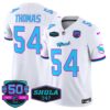 Dolphins “Miami Vice” Vapor Limited Jersey V4 – All Stitched – White – Zach Thomas Jersey
