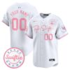 Chiefs Taylor Swift Bubblegum Pink Vapor Premier Limited Custom Jersey – All Stitched – White Jersey