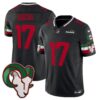 Rams Mexico Vapor Limited Jersey – All Stitched – Black – Puka Nacua Jersey