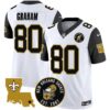Saints EST. 1967 Patch Vapor Jersey – All Stitched – Black Sleeves – Jimmy Graham Jersey