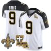 Saints Vapor Limited Jersey – New Orleans Patch – All Stitched – Inverted – Drew Brees Jersey