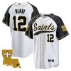 Saints 1987 Legacy Cool Base Jersey – All Stitched – Inverted – Chris Olave Jersey
