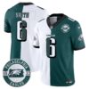 Eagles 2024 Vapor Limited Jersey – Est. 1933 Patch – All Stitched – Split – DeVonta Smith Jersey