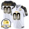 Steelers Arch Smoke 50th Anniversary Of Super Bowl IX Patch Vapor Limited Custom Jersey – All Stitched – Inverted Jersey