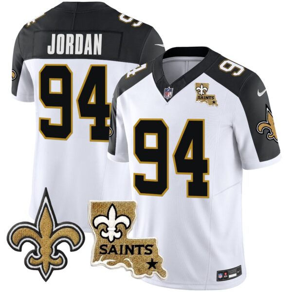 Saints Vapor Limited Jersey – New Orleans Patch – All Stitched – Inverted – Cameron Jordan Jersey