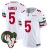 Rams Mexico Vapor Limited Jersey – All Stitched – White – Jalen Ramsey Jersey