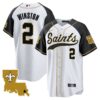 Saints 1987 Legacy Cool Base Jersey – All Stitched – Inverted – Jameis Winston Jersey