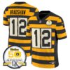 Pittsburgh Steelers Throwback 2024 Vapor Limited Jersey – All Stitched – Bumble Bee – Terry Bradshaw Jersey