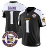 Minnesota Vikings 2024 Vapor Limited Jersey V2 – Est. 1961 Patch – All Stitched – Black Alternate – Bud Grant Jersey