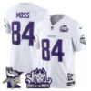 Minnesota Vikings Kings Of The North Patch Vapor Limited Jersey V3 – All Stitched – Winter Warrior – Randy Moss Jersey