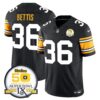 Pittsburgh Steelers Throwback 2024 Vapor Limited Jersey – All Stitched – 1975 Throwback – Jerome Bettis Jersey