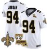Saints Vapor Limited Jersey – New Orleans Patch – All Stitched – White – Cameron Jordan Jersey
