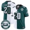 Eagles 2024 Vapor Limited Jersey – Est. 1933 Patch – All Stitched – Split – Brian Dawkins Jersey
