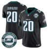 Eagles 2024 Vapor Limited Jersey – Est. 1933 Patch – All Stitched – Black – Brian Dawkins Jersey