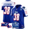 Patriots Bill Belichick 6x Champions Patch Vapor Jersey – All Stitched – 1996 Alternate – Rhamondre Stevenson Jersey