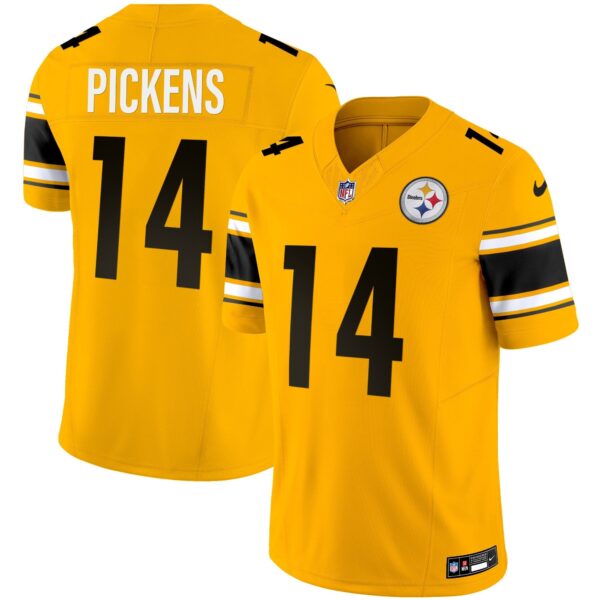 Steelers Vapor Limited Jersey – All Stitched – Gold – George Pickens Jersey
