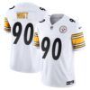 Steelers Vapor Limited Jersey – All Stitched – White – T. J. Watt Jersey