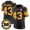 Steelers 2024 Vapor Limited Jersey – Est 1933 Patch – All Stitched – Color Rush – Troy Polamalu Jersey