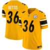 Steelers Vapor Limited Jersey – All Stitched – Gold – Jerome Bettis Jersey