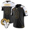 Los Angeles Rams 2024 Gold Vapor Limited Jersey – All Stitched – Alternate – Matthew Stafford Jersey