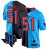 Houston Texans 2024 Texas Patch Game Jersey – All Stitched – Split – Will Anderson Jr. Jersey