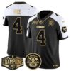 Chiefs 2024 AFC West Division Champions Patch Gold Vapor Limited Jersey – All Stitched – Alternate – Rashee Rice Jersey