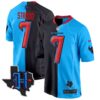 Houston Texans 2024 Texas Patch Game Jersey – All Stitched – Split – C.J. Stroud Jersey