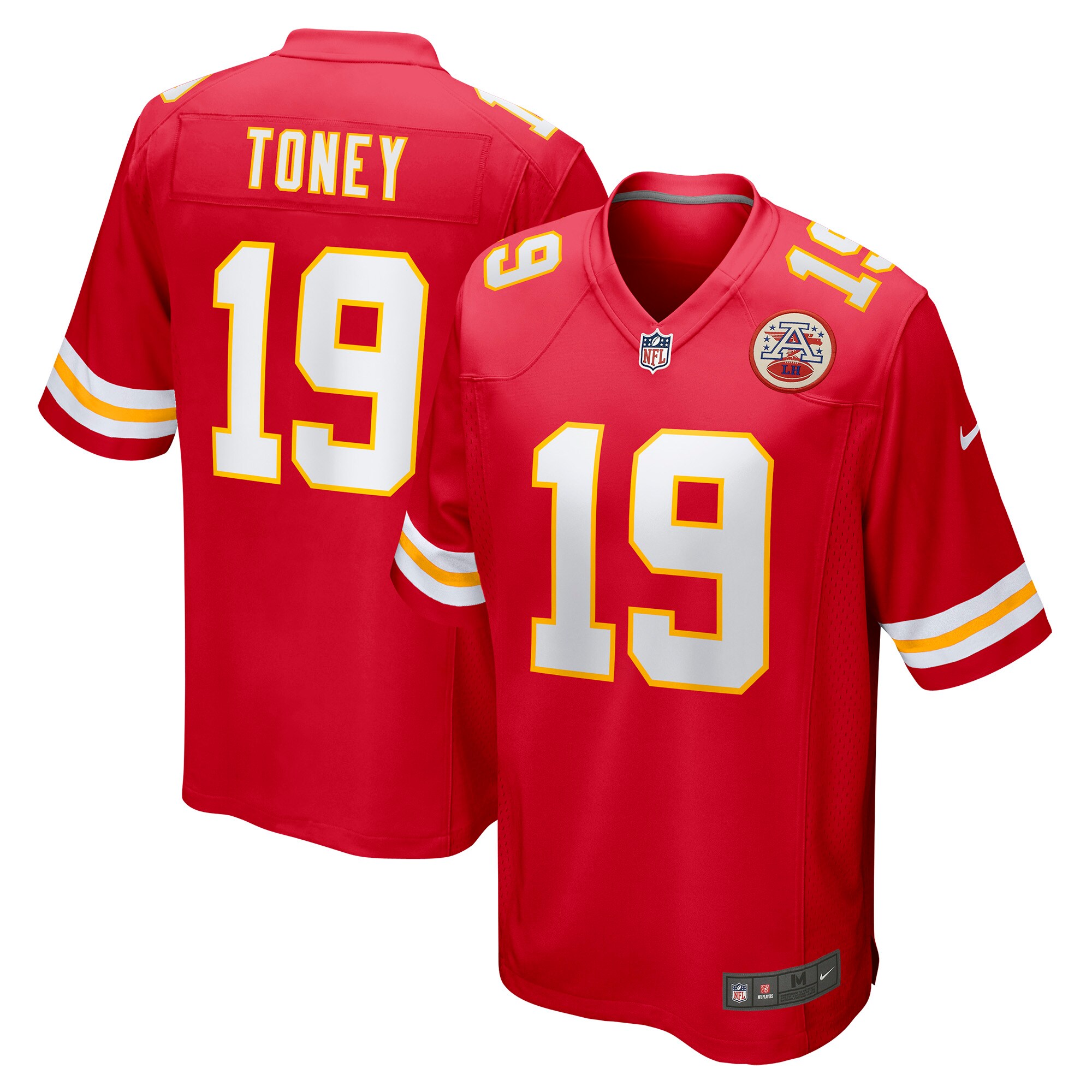 Kadarius Toney Kansas City Chiefs Nike Game Player Jersey Red