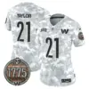 Womens Washington Commanders 2024 Salute To Service Establishment Year Patch Vapor Limited Jersey Sean Taylor Jersey Marines