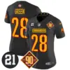 Womens Washington Commanders 90Th Sean Taylor Patch Vapor Limited Jersey Darrell Green Jersey Black