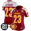 Womens Washington Commanders 90Th Sean Taylor Patch Vapor Limited Jersey Marshon Lattimore Jersey Burgundy Alternate
