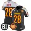 Womens Washington Commanders 90Th Sean Taylor Patch Vapor Limited Jersey Darrell Green Jersey Black Alternate