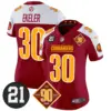 Womens Washington Commanders 90Th Sean Taylor Patch Vapor Limited Jersey Austin Ekeler Jersey Burgundy Alternate